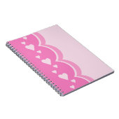 Carnet Coeurs roses (Côté Droit)