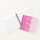 Carnet Coeurs roses (Intérieur)