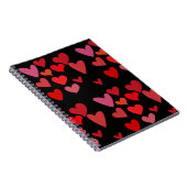 Carnet Coeurs rouges (Côté Droit)