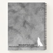 Carnet Coeurs rouges et Parties scintillant Rose (Dos)