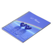 Carnet Coeurs saphirs du 45e anniversaire (Côté gauche)