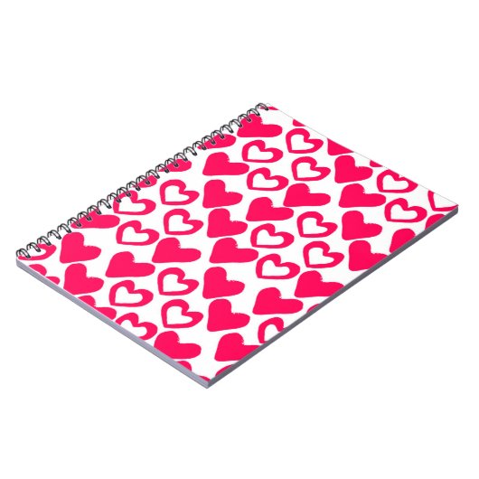 Carnet Coeurs simples 2014 (Côté gauche)