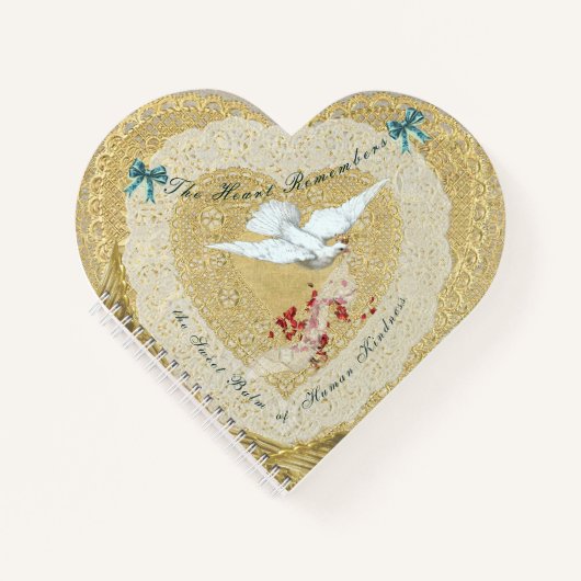 Carnet Coeurs Spirale victorienne (Devant)