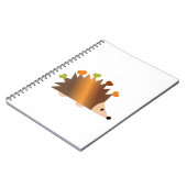 Carnet Coeurs sur un hérisson (Côté gauche)