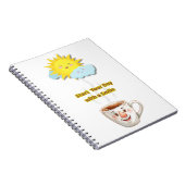 Carnet Coffee Time – Cute Smiling Cup (Côté Droit)