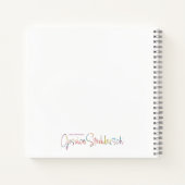 Carnet Cog Culture spiral notebook (Dos)