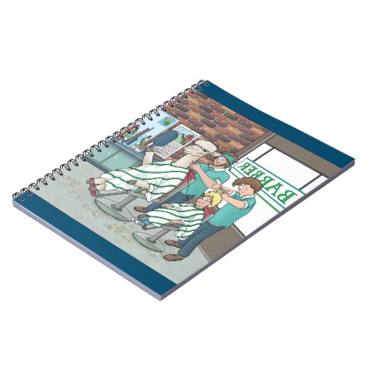 Carnet Coiffure d'Alpaca (Côté gauche)