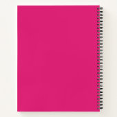 Carnet Coiffure de bulle psychédélique (Dos)