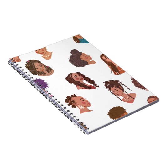 Carnet Coiffures de filles noires (Côté Droit)