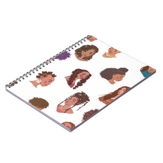 Carnet Coiffures de filles noires (Côté gauche)