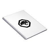 Carnet Coin d'angle coupé avec une grue gingko (Côté Droit)