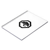Carnet Coin d'angle coupé avec une grue gingko (Côté gauche)