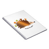 Carnet Coincé sur vous Hérisson et Coeurs (Côté Droit)