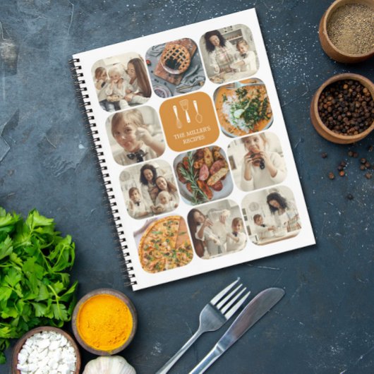 Carnet Coins ronds de moutarde Photo Collage Recettes de 