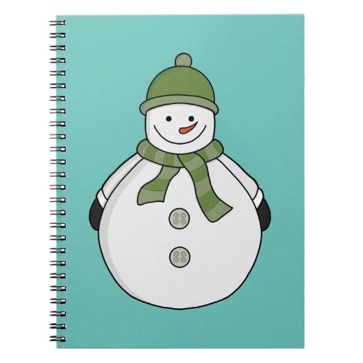 Carnet Cold snowman (Devant)