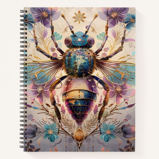Carnet Coléoptère de bijoux Fantasy Steampunk (1) (Devant)