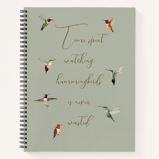 Carnet Colibri (Devant)