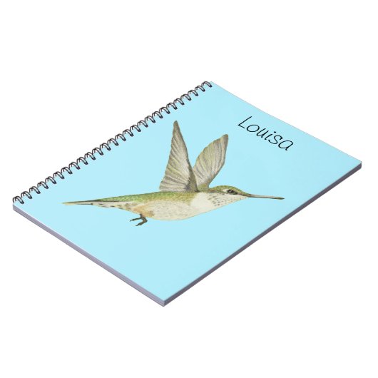 Carnet Colibri (Côté gauche)