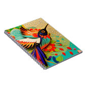 Carnet Colibri affairé (Côté Droit)