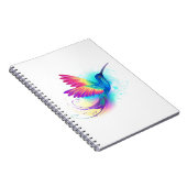 Carnet Colibri arc-en-ciel exotique (Côté Droit)