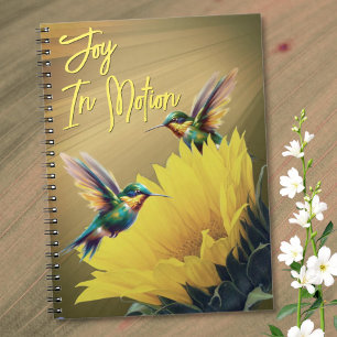 Carnet Colibri Art & Tournesol Photographie Mix