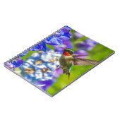 Carnet Colibri Et Delphinium (Côté gauche)