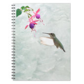 Carnet Colibri et Fuschia (Devant)