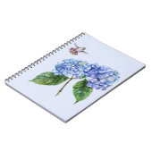 Carnet Colibri et Hydrangea (Côté gauche)