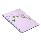 Carnet Colibri et Lisianthus (Côté Droit)