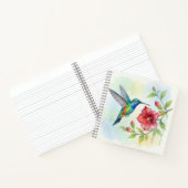 Carnet Colibri Minuscule Aquarelle (Intérieur)