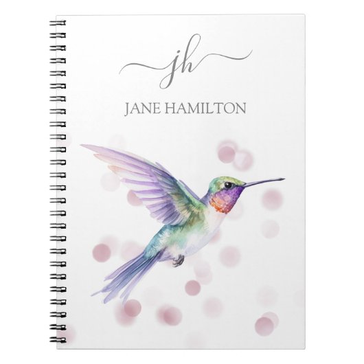 Carnet Colibri Monogram moderne (Devant)