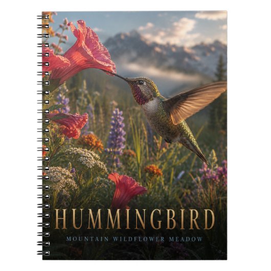 Carnet Colibri Mountain Prairie ANIMALS (Devant)
