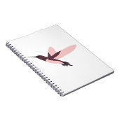 Carnet Colibri rose (Côté Droit)
