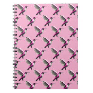 Carnet Colibri rose