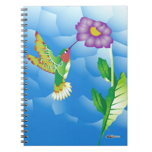 Carnet Colibri : stylisé