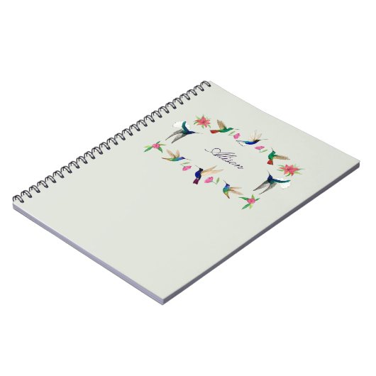 Carnet Colibri Tropical (Côté gauche)