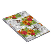 Carnet Colibris et bouquet tropical (Côté Droit)