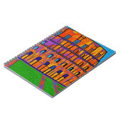 Carnet Colisée peinture pop art (Côté gauche)