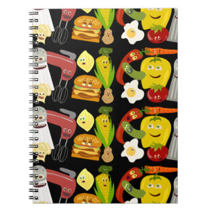 Carnet Collage alimentaire amusant