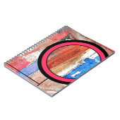 Carnet collage d'art abstrait, médias mélangés et (Côté gauche)