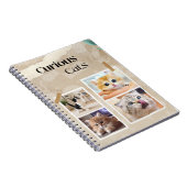 Carnet Collage de chats curieux (Côté Droit)