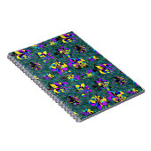 Carnet Collage de fleur de lis (Côté Droit)