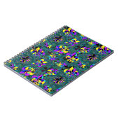 Carnet Collage de fleur de lis (Côté gauche)