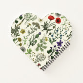 Carnet Collage de fleurs sauvages (Dos)