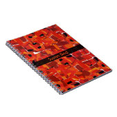 Carnet Collage de mosaïque fausse chaude (Côté Droit)