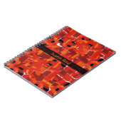Carnet Collage de mosaïque fausse chaude (Côté gauche)