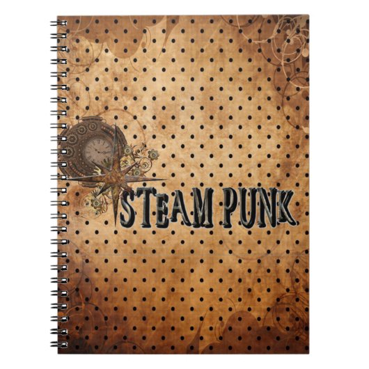 Carnet Collage de mot Steampunk (Devant)