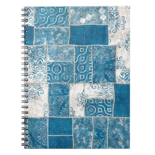 Carnet Collage de patchwork : Mélange de Motif de surface (Devant)