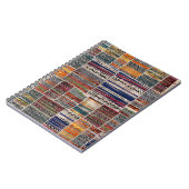 Carnet Collage de patchwork : motif de courtepointe mixte (Côté gauche)
