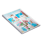 Carnet Collage de peinture aquarelle grecque (Côté Droit)